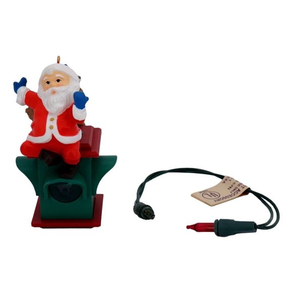 Hallmark Santa Lighted Ornament "City Lights" (6 inches hookup included) - Picture 1 of 6